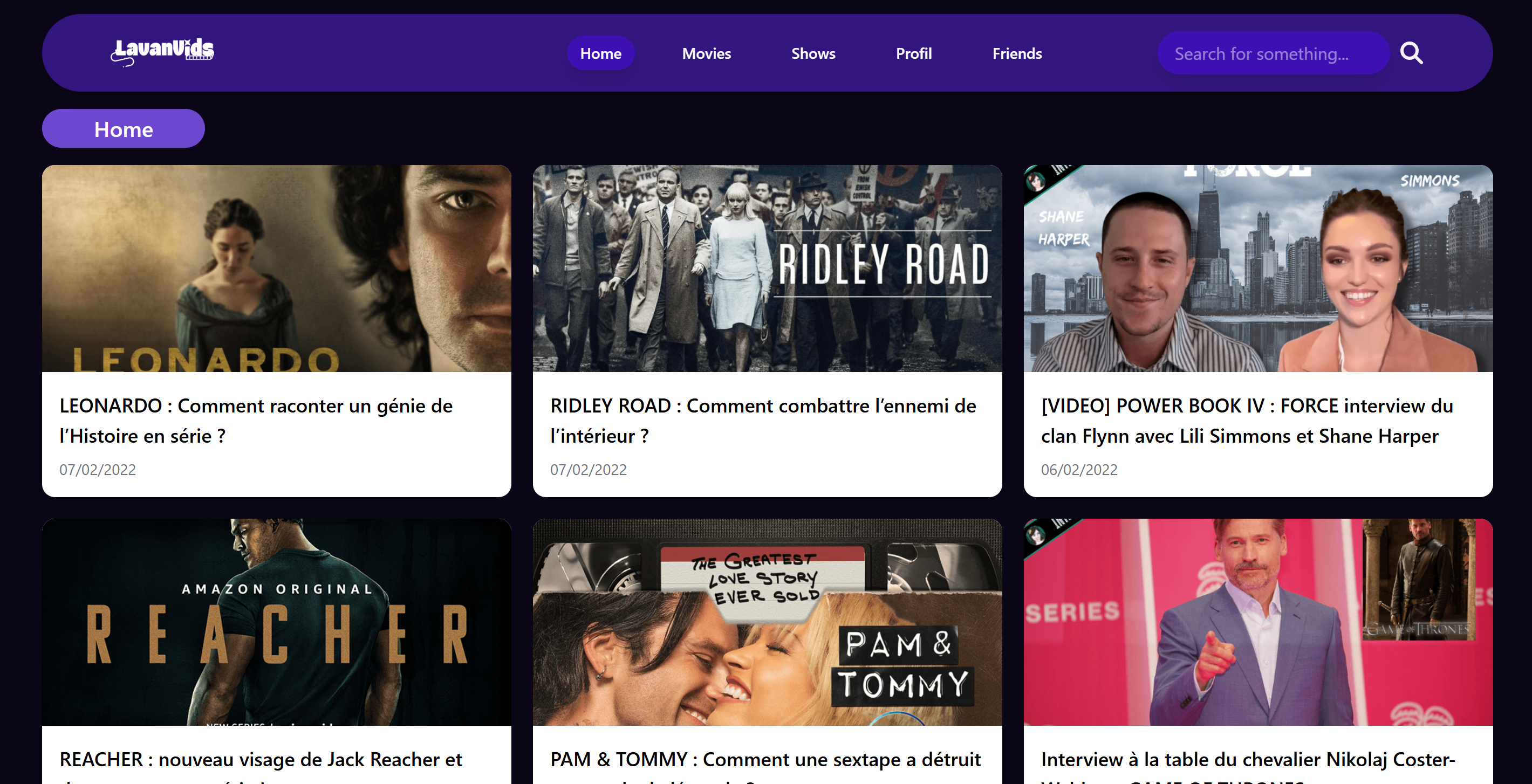 "LavanVids" / Previously-on image